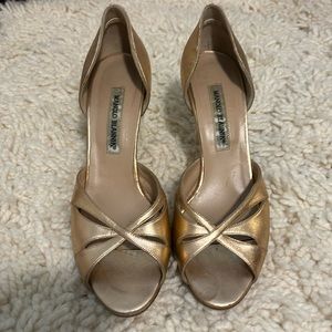 Manila Blahnik shoes; size 39.5